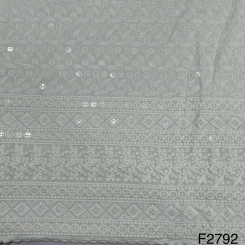 Chikanakari Cotton Fabric-F2792